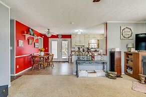 Furnished Deck & Fire Pit: Greeneville Home!