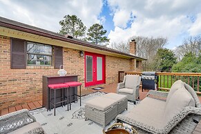 Furnished Deck & Fire Pit: Greeneville Home!