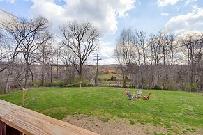 Furnished Deck & Fire Pit: Greeneville Home!