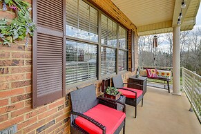 Furnished Deck & Fire Pit: Greeneville Home!