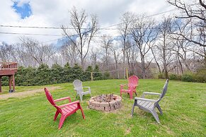 Furnished Deck & Fire Pit: Greeneville Home!