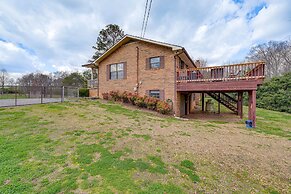 Furnished Deck & Fire Pit: Greeneville Home!