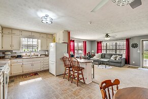 Furnished Deck & Fire Pit: Greeneville Home!