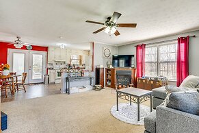 Furnished Deck & Fire Pit: Greeneville Home!