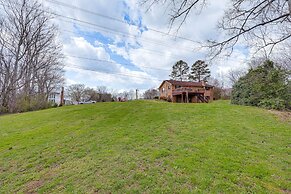 Furnished Deck & Fire Pit: Greeneville Home!