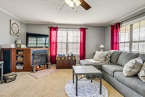 Furnished Deck & Fire Pit: Greeneville Home!