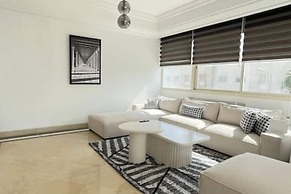 Black White Modern Spacious