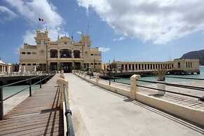 Terrace In The Historic Center In Palermo Pino
