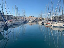 Terrace In The Historic Center In Palermo Pino