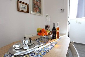 Terrace In The Historic Center In Palermo Pino