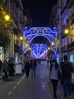 Terrace In The Historic Center In Palermo Pino