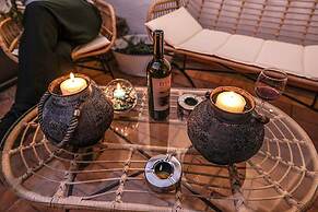 Terrace In The Historic Center In Palermo Pino