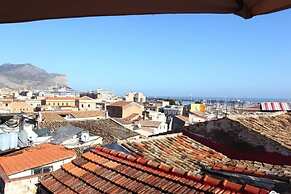 Terrace In The Historic Center In Palermo