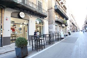 Terrace In The Historic Center In Palermo