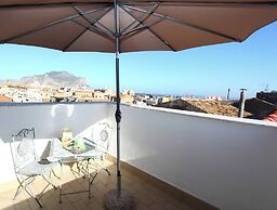 Terrace In The Historic Center In Palermo Rosa