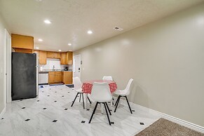 Home Theater & Patio: South Jordan Basement Unit