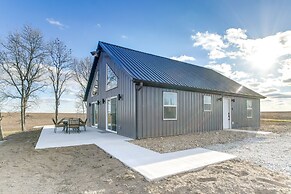 Modern Oskaloosa Cabin w/ 2 Acres & On-site Trails