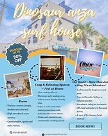 Dinosaur anza surf house