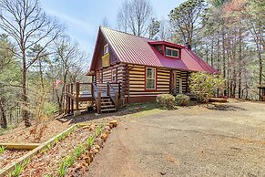 Dog-friendly Hiawassee Cabin w/ Decks & Fire Pit!