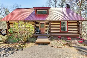 Dog-friendly Hiawassee Cabin w/ Decks & Fire Pit!