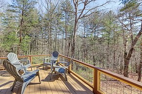Dog-friendly Hiawassee Cabin w/ Decks & Fire Pit!