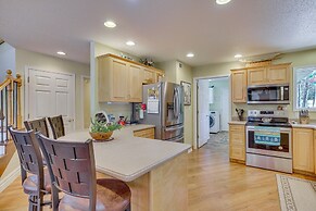 Lakefront Neillsville Home w/ Fire Pit, Game Room!