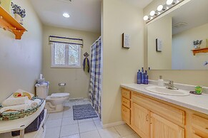 Lakefront Neillsville Home w/ Fire Pit, Game Room!