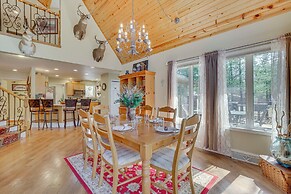 Lakefront Neillsville Home w/ Fire Pit, Game Room!