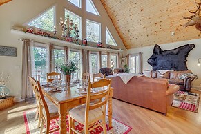 Lakefront Neillsville Home w/ Fire Pit, Game Room!