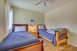 Lakefront Neillsville Home w/ Fire Pit, Game Room!