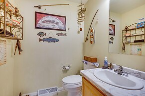 Lakefront Neillsville Home w/ Fire Pit, Game Room!