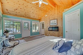 Lakefront Neillsville Home w/ Fire Pit, Game Room!