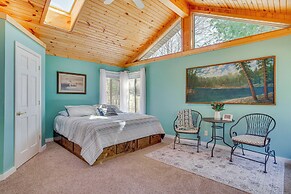 Lakefront Neillsville Home w/ Fire Pit, Game Room!