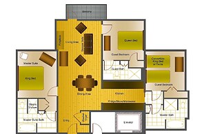 River Club 204 3 Bedroom Condo by Alpine Lodging Telluride