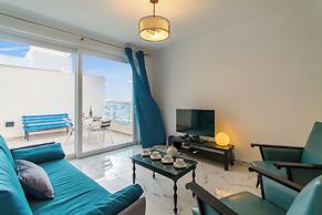 Sunny Penthouse Modern 2 bdr - Sliema