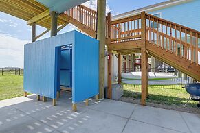 Port Bolivar Beach House w/ Oceanfront Views!
