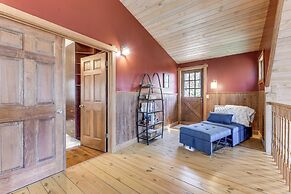 Spacious Maggie Valley Cabin w/ Waterfall On-site!