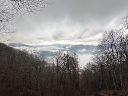 Spacious Maggie Valley Cabin w/ Waterfall On-site!