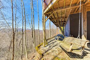 Spacious Maggie Valley Cabin w/ Waterfall On-site!