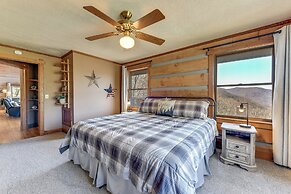 Spacious Maggie Valley Cabin w/ Waterfall On-site!