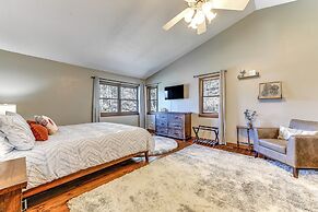 Spacious Maggie Valley Cabin w/ Waterfall On-site!