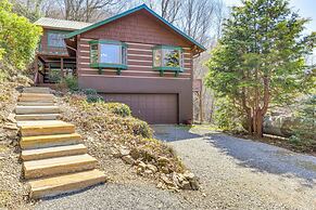 Spacious Maggie Valley Cabin w/ Waterfall On-site!