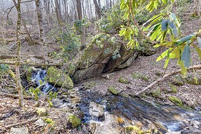 Spacious Maggie Valley Cabin w/ Waterfall On-site!