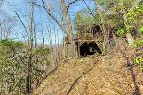 Spacious Maggie Valley Cabin w/ Waterfall On-site!