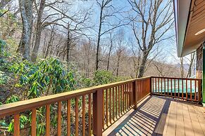 Spacious Maggie Valley Cabin w/ Waterfall On-site!