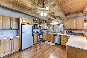 Spacious Maggie Valley Cabin w/ Waterfall On-site!