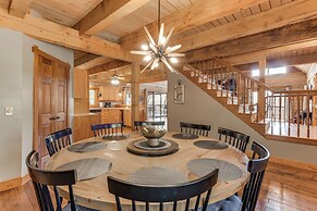 Spacious Maggie Valley Cabin w/ Waterfall On-site!