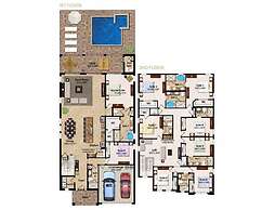 9 Bed Pool Home With Game Room Gated Resort 9 Bedroom Home by RedAwnin