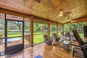 Tranquil Suite w/ Porch < 2 Mi to Cedar Lakes!