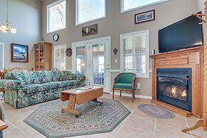 Furnished Deck + Mtn Views: Rutherfordton Home